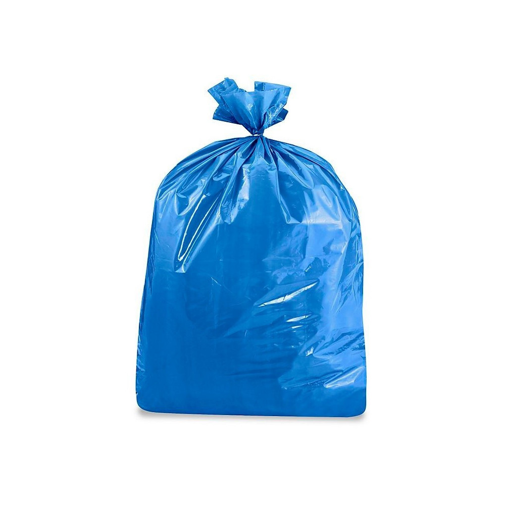 Sac poubelle - 30L - Bleu - 500 sacs - 12µ