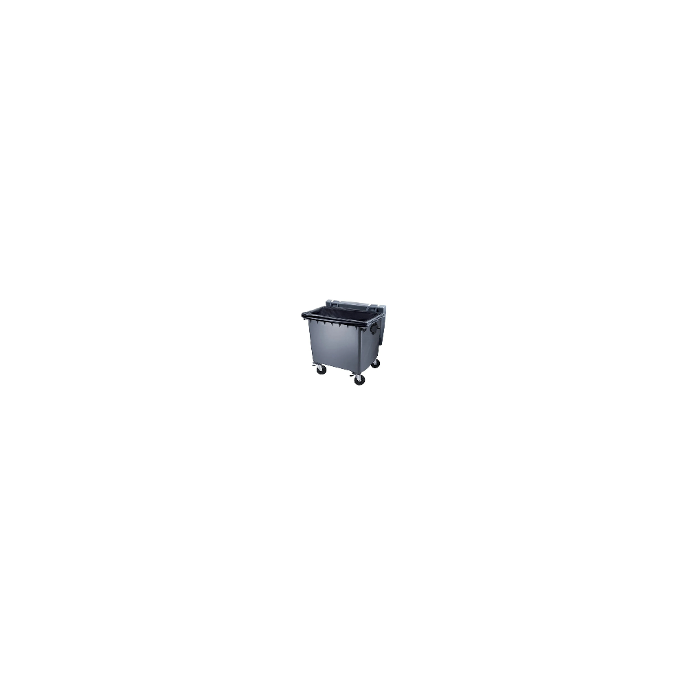 Housse pour conteneur - 360L - Noir - 100 sacs - 30µ