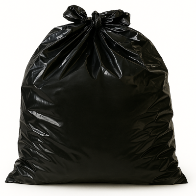 Sac poubelle - 110L - Noir - 200 sacs - 30µ