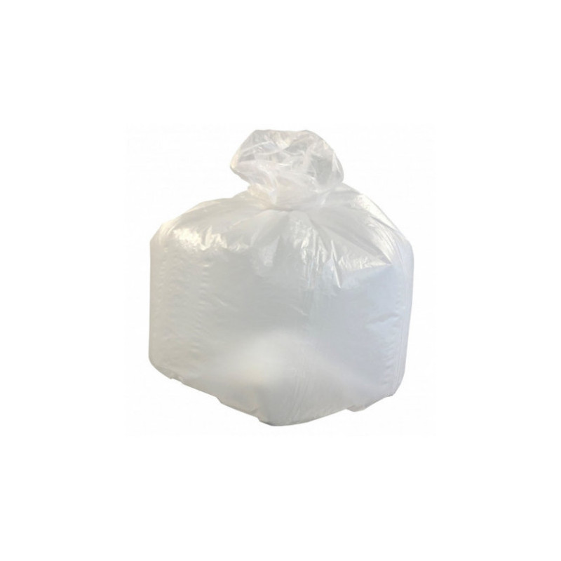 Sac poubelle - 110L - Blanc - 200 sacs - 40µ
